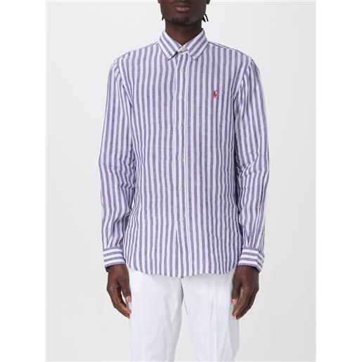 Polo Ralph Lauren camicia polo ralph lauren uomo colore blue