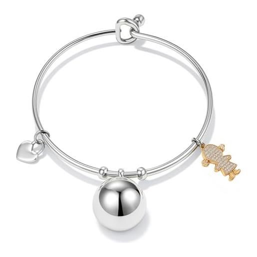 BRACCIALE TENNIS ARYA ORO ROSA DIAMANTI NERI KT 1.20 19 CM - CRIERI