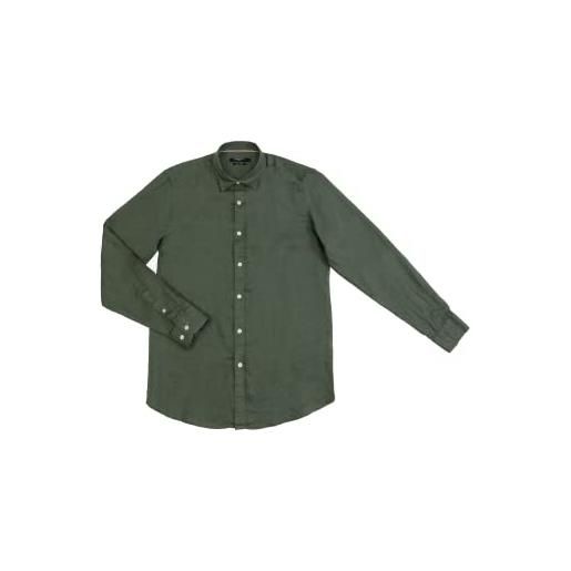 Gianni lupo gl7619s-s23 camicia, green, xxl uomo