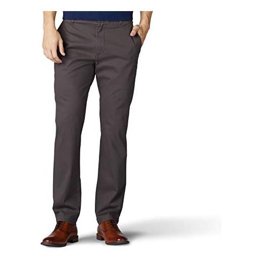 Lee performance series extreme comfort slim pant pantaloni, grigio scuro, w28 / l30 uomo