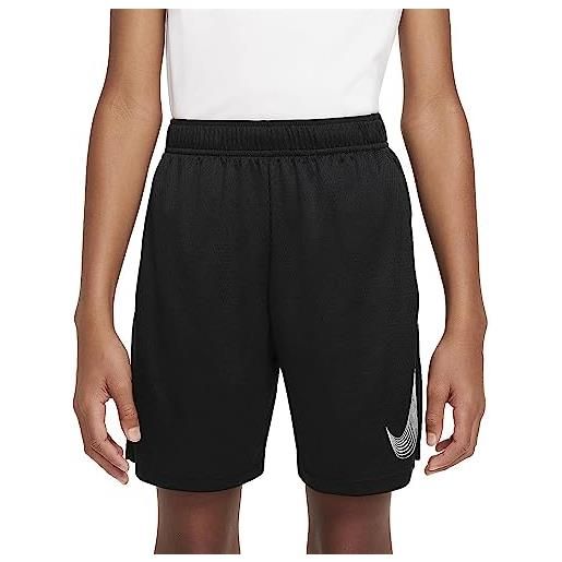 Nike dri fit hybrid pantaloncini black/white xs
