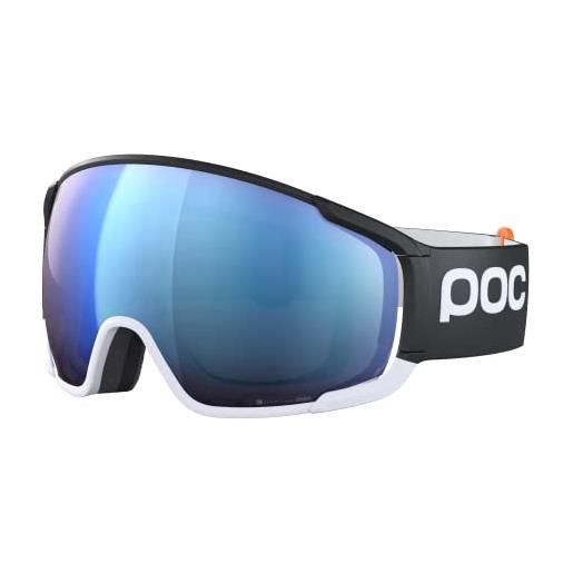 POC zonula clarity comp occhiali da sci - visione ottimale durante lo sci e lo snowboard durante le corse uranium black/spektris blue taglia unica
