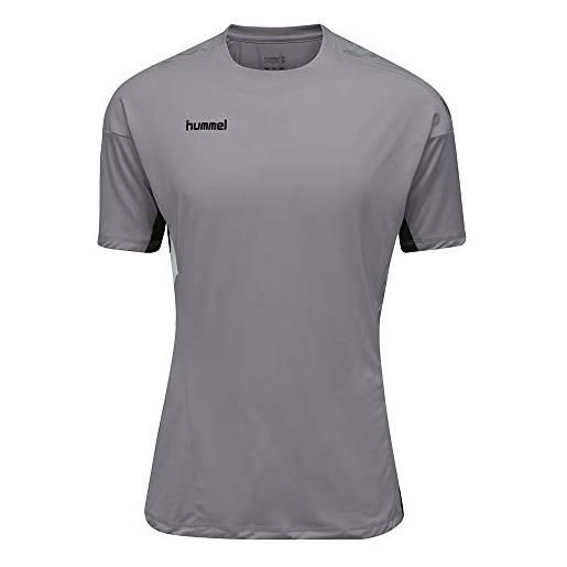 Hummel maglia da uomo tech move jersey s/s, uomo, maglietta, 200004-2006, grigio, m