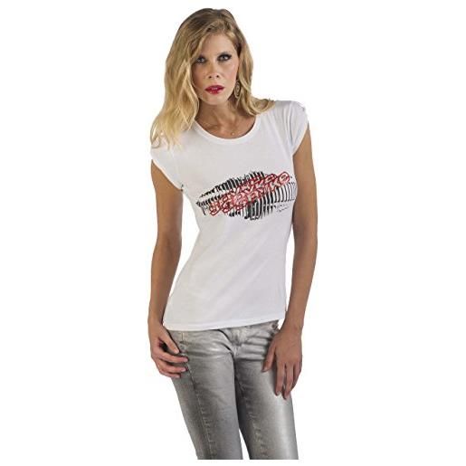 SPYKE wob2, t-shirt donna, bianco, xs