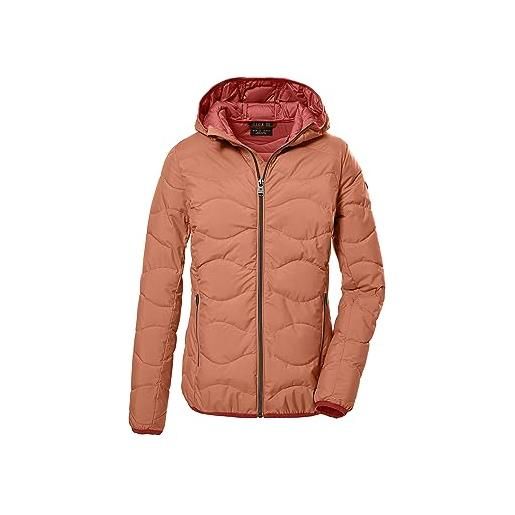 G.I.G.A. DX donna giacca funzionale in look piumino con cappuccio/giacca da esterno gw 21 wmn qltd jckt, peach, 36, 39845-000