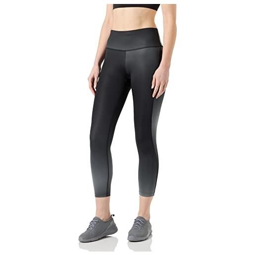 Nike dx0950-010 w nk df fst mr 7/8 tght snl nv pantaloni sportivi donna black/reflective silv m