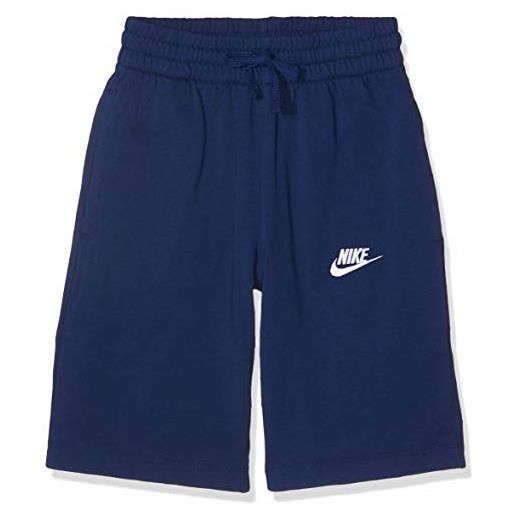 Nike boys sportswear short pantaloncini ragazzo, blue, xl