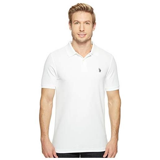 U.S. Polo Assn. polo ultimate piqué, bianco, xl uomo