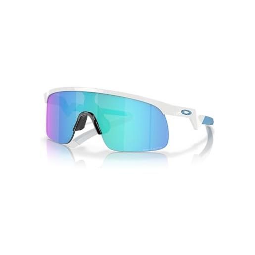 Oakley youth frogskins oj9027 sunglasses, zaffiro/zaffiro prizm, 45/14/121 men's