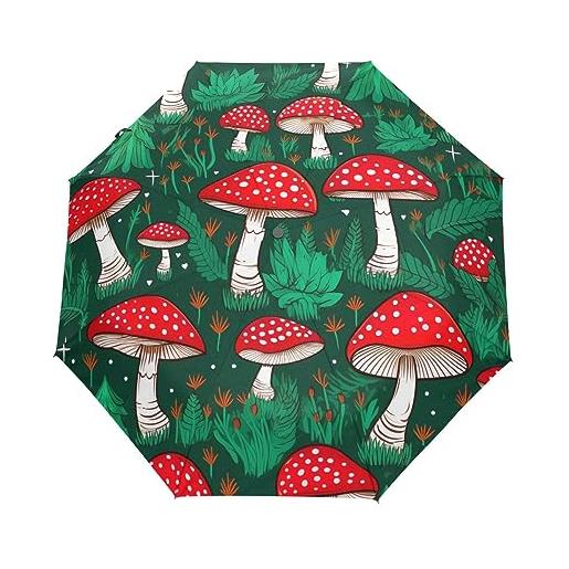 GAIREG ombrelli aperti automatici antivento di viaggio di autunno dei funghi