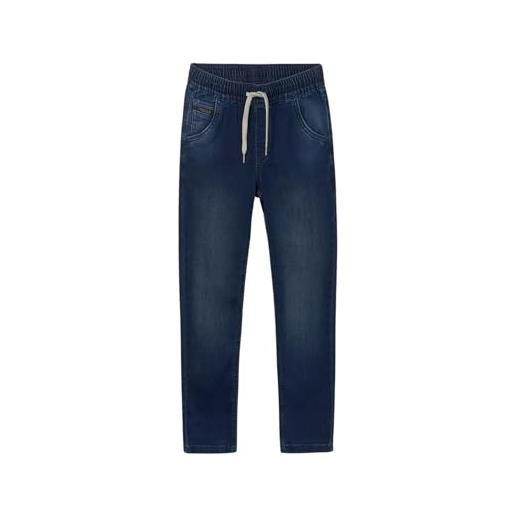 Mayoral pant. Jeans soft denim jogger per bambini e ragazzi scuro 16 anni (170cm)