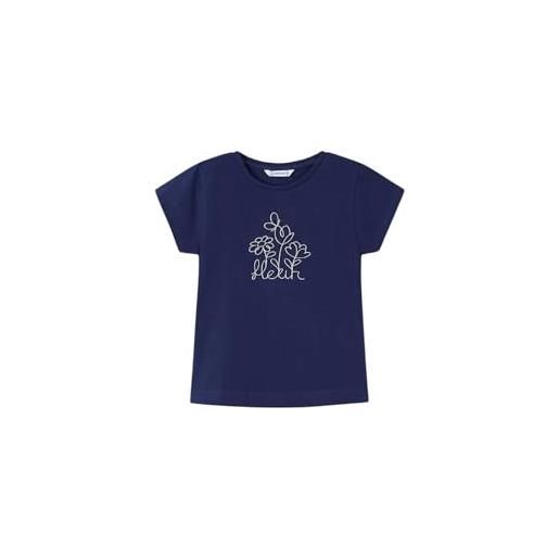Mayoral maglietta m/c basica per bambine e ragazze tinta 7 anni (122cm)