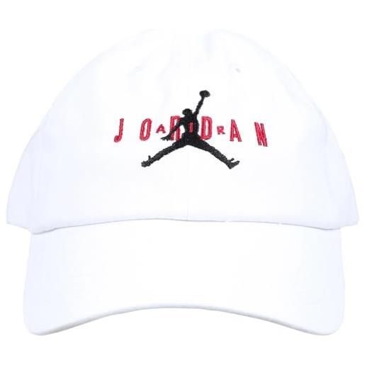 Jordan cappello visiera da bambino, 4-7 anni (bianco)