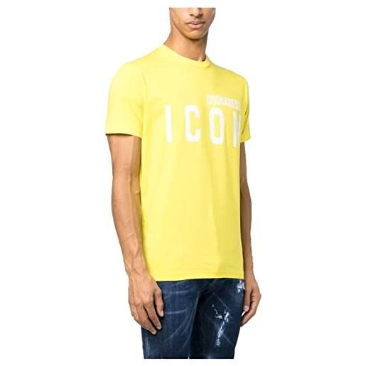 DSQUARED2 icon t-shirt uomo yellow m