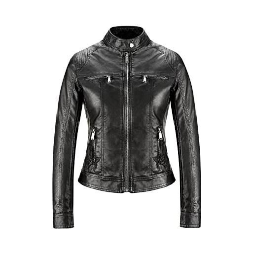 Bata 971206 cappotto, nero, medium (taglia produttore: m) donna