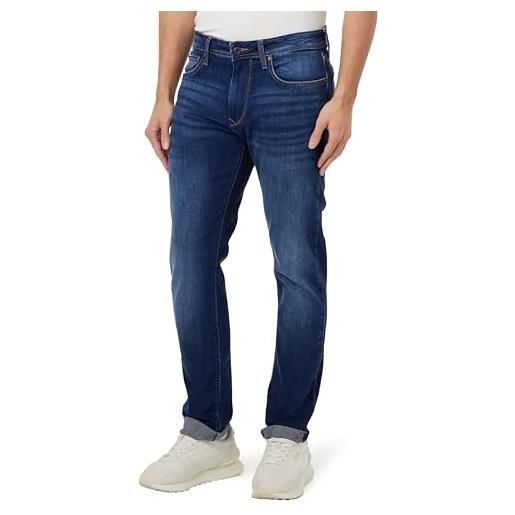 Pepe Jeans stretch tapered pm207390, jeans uomo, blu (denim-ct4), 32w / 30l