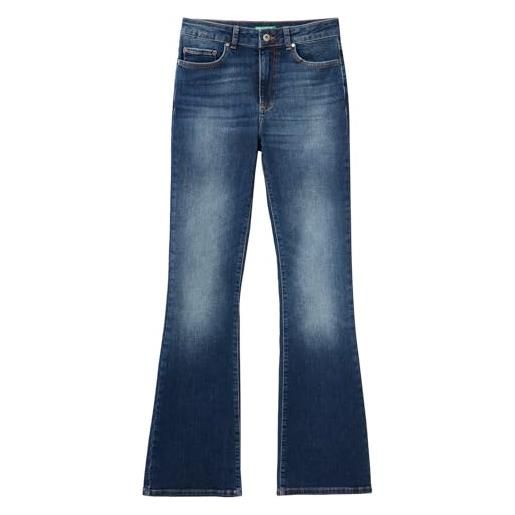 United Colors of Benetton pantalone 4orhde00f jeans, denim 901, 58 donna