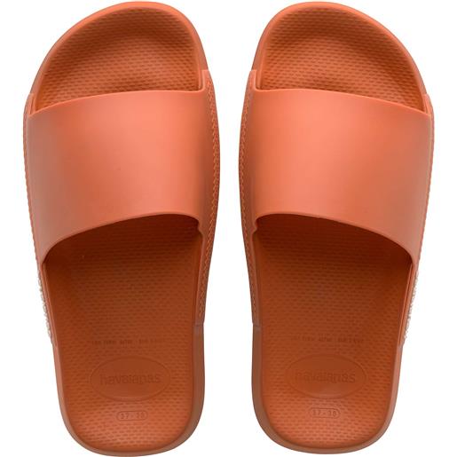 Havaianas - sandali - slide classic cerrado orange per uomo - taglia 39-40,41-42,43-44,45-46 - arancione