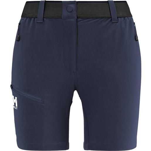 Millet - shorts da arrampicata - one cordura short w saphir per donne in pelle - taglia xs, s, m, l - blu navy