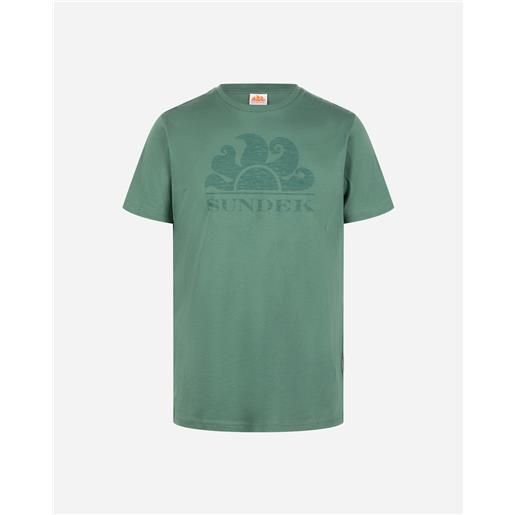 Sundek logo tono su tono m - t-shirt - uomo
