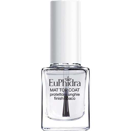 ZETA euphidra mat top coat protettore unghie finish opaco 10ml - prolunga la durata della tua manicure