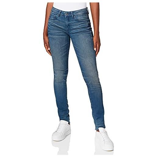 G-STAR RAW women's 3301 contour skinny jeans, blu (medium aged 60877-6550-071), 24w / 30l