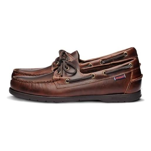Sebago endeavor, scarpe da barca, uomo, marrone (brown gum 925), 46.5 eu