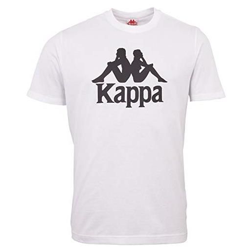 Kappa t-shirt, white, xxl men's