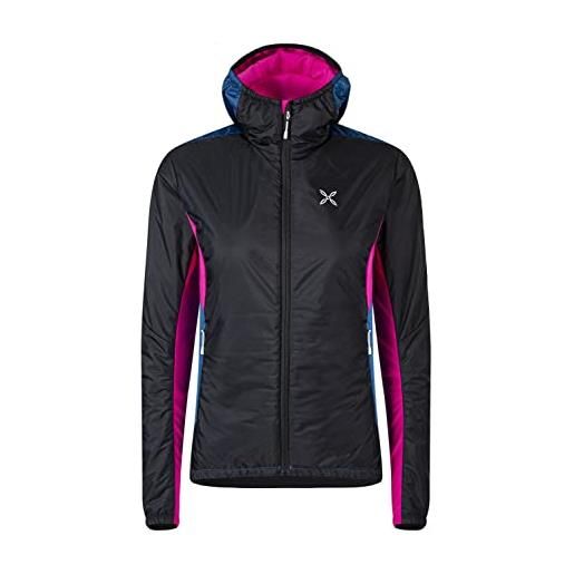 MONTURA wonderland jacket donna mjad45w 9087 colore nero giacca con imbottitura sintetica ideale per trekking sci alpinismo arrampicata