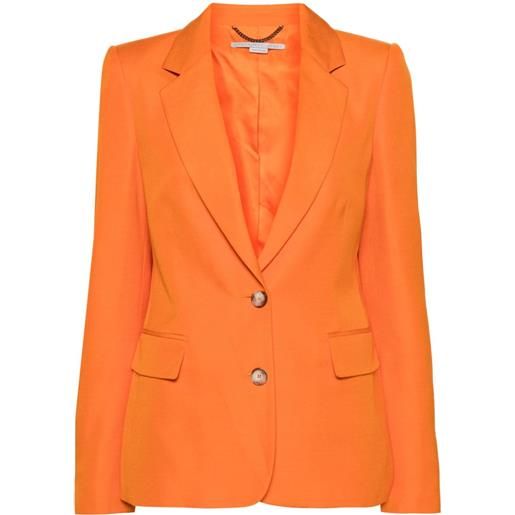 Stella McCartney blazer monopetto - arancione
