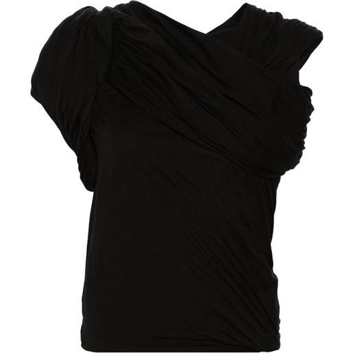 Rick Owens t-shirt harness - nero