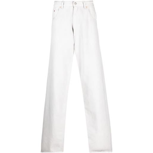 MM6 Maison Margiela jeans a gamba ampia taglio comodo - bianco