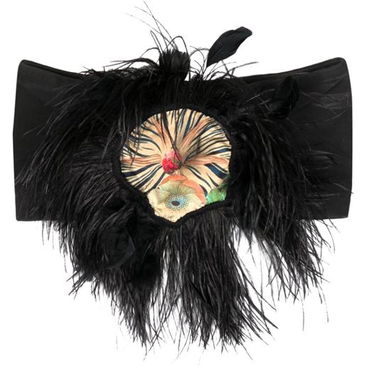 Cynthia Rowley top con decorazione - nero