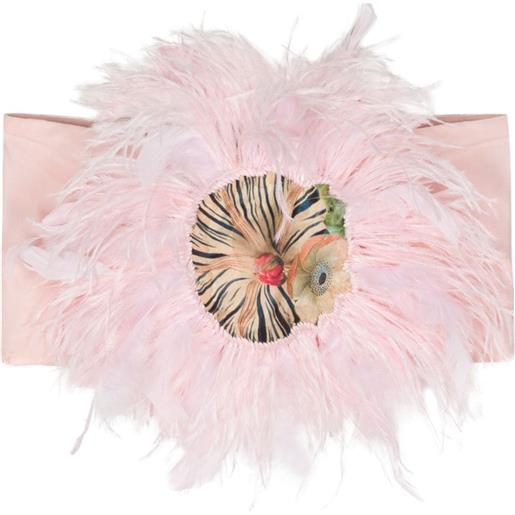 Cynthia Rowley top con decorazione - rosa