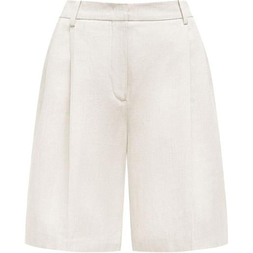 12 STOREEZ shorts plissettati - toni neutri