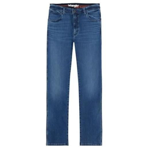 Wrangler river jeans, apollo, 32w x 32l uomo