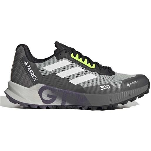 Adidas terrex agravic flow 2 goretex trail running shoes grigio eu 40 2/3 donna