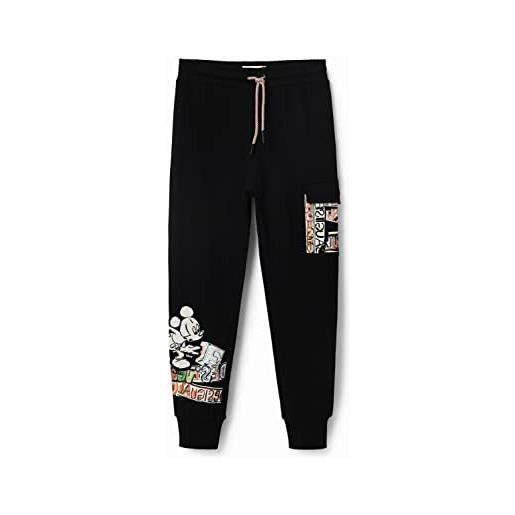 Desigual pant_enzo 2000 negro jeans, black, 12 years ragazzi