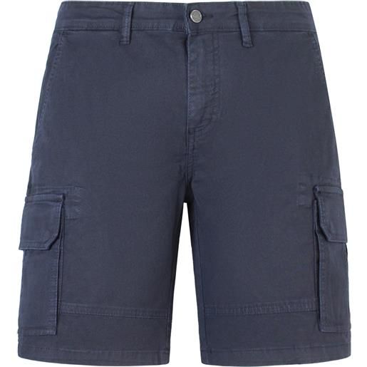 COLMAR shorts blu con tasconi per uomo