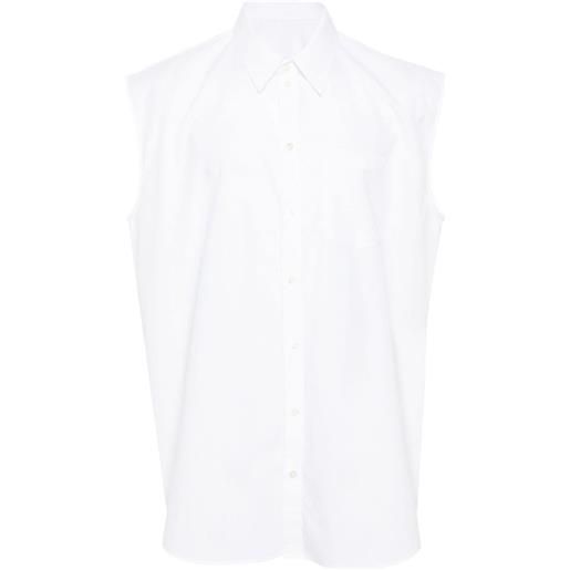 Helmut Lang camicia con ricamo - bianco