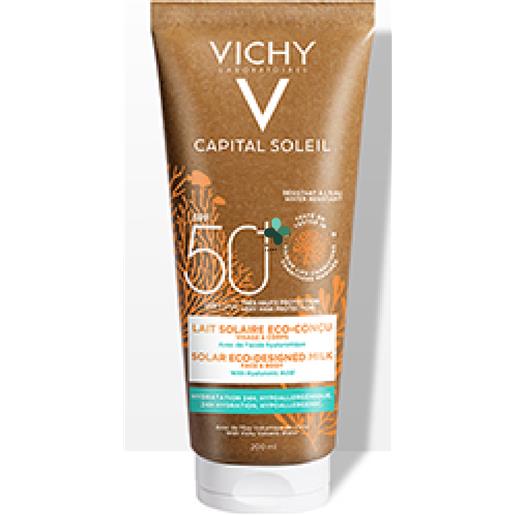 Vichy capital soleil latte solare ecosostenibile viso e corpo spf 50+ (200 ml)"