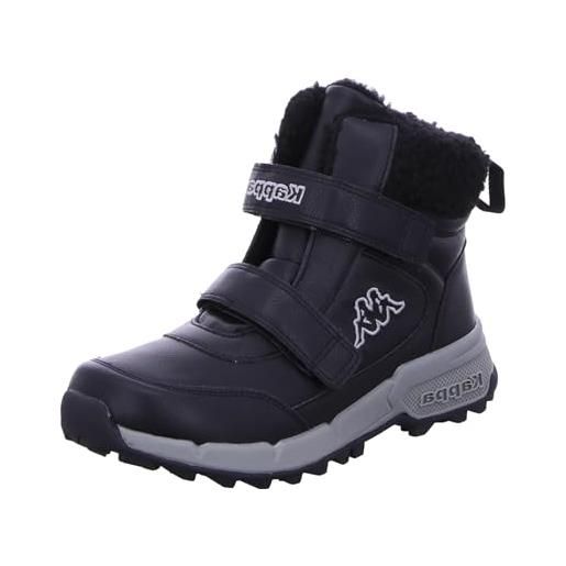 Kappa codice stile: 260914t tapiwa t, stivali da neve, nero/grigio, 36 eu