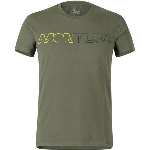 Montura brand t-shirt cotone uomo