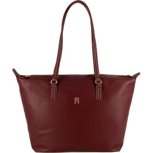 Tommy Hilfiger borsa tote poppy" rosso default title"