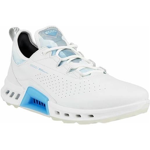 Ecco biom c4 mens golf shoes white/blue 40