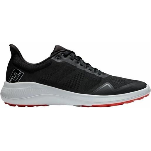 Footjoy flex mens golf shoes black/white/red 42,5