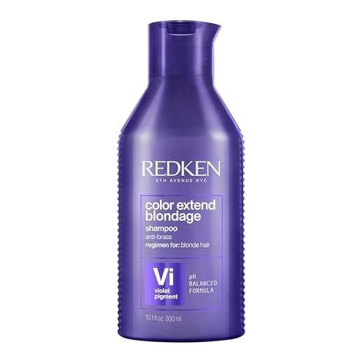 Redken shampoo professionale color extend blondage, azione protettrice del colore, per capelli biondi