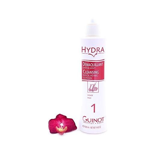 Guinot hydra double ionisation cleansing exfoliating face lotion 500ml (salon size) by guinot