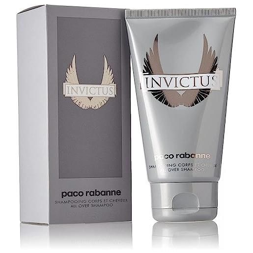 Paco Rabanne - invictus all over shampoo - gel doccia e shampoo 200 ml