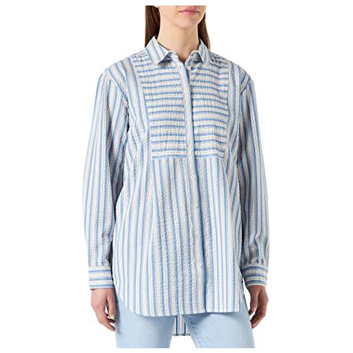 Part Two pilipw sh-camicia con vestibilità comoda, righe riviera, 38 donna